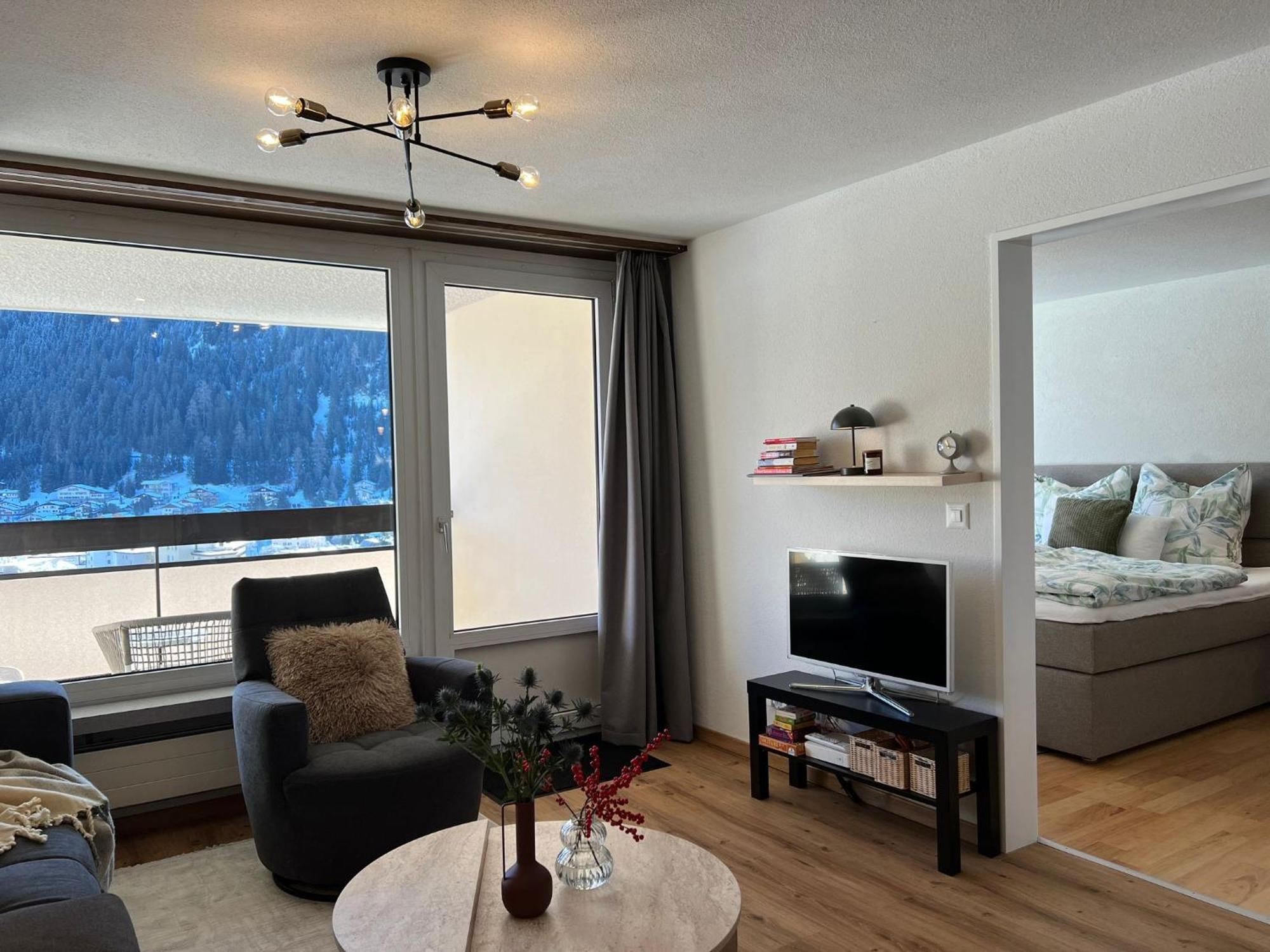 New Renovated Apartment In Center Of Davos Exteriér fotografie